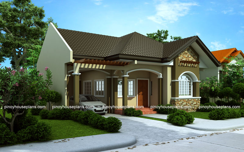 Bungalow house designs series, PHP-2015016