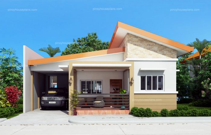 Cecile - One Story Simple House Design