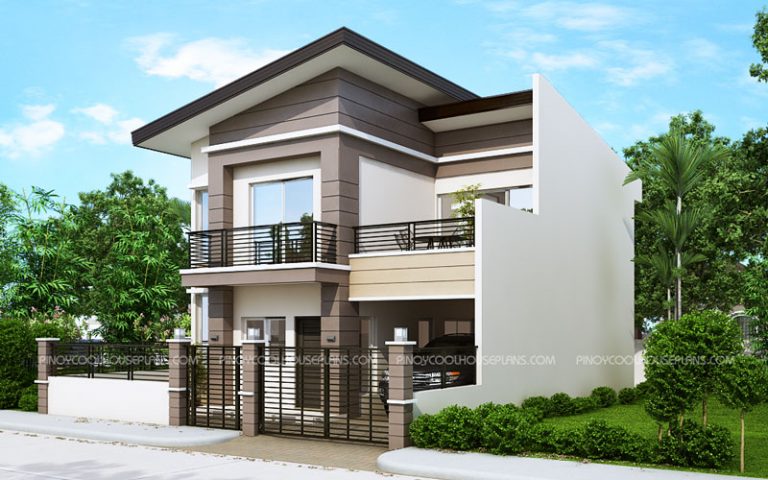 Mateo - Four Bedroom Two story House Plan - Pinoy House Plans