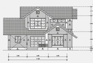 Traditional 2 Storey House Plan Complete with Elevations - Pinoy House ...