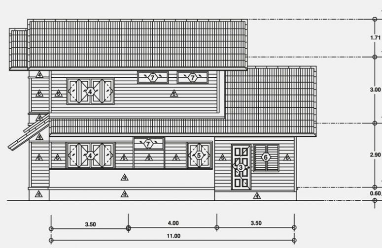 Traditional 2 Storey House Plan Complete with Elevations - Pinoy House ...