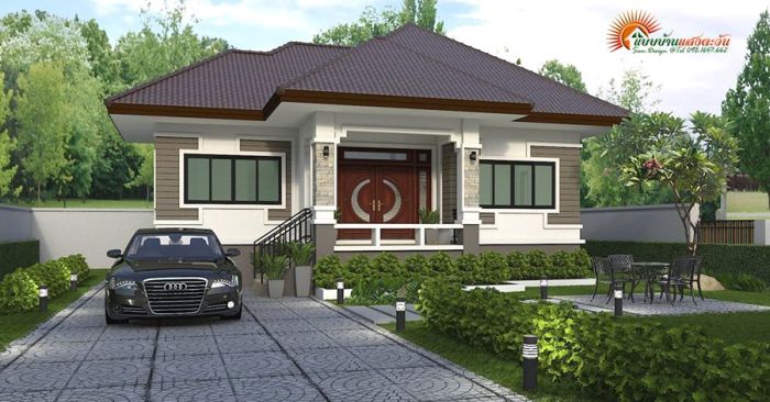 Featured image of post 3 Bedroom Modern Bungalow House Design