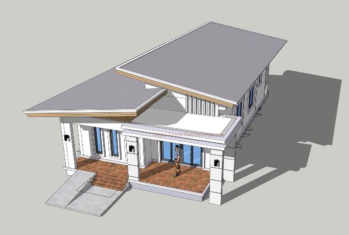 Foi 008 Ps Pinoy House Plans, Clerestory Roof Floor Plans